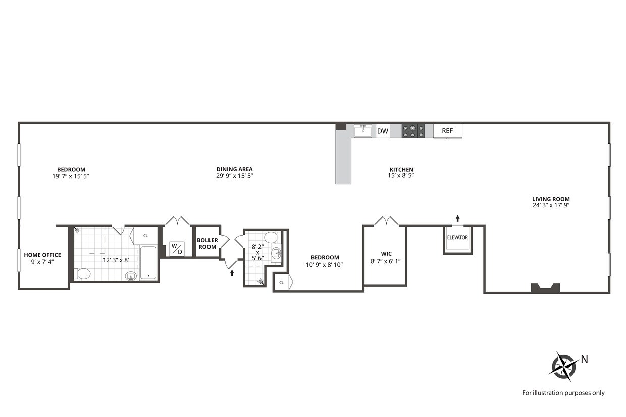 Plano de planta - 29 Howard Street