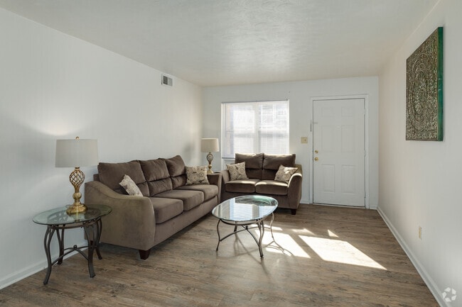 2BR, 1BA - 840SF-Living Area - Admiral's Way Apartments