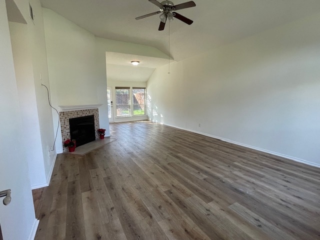 large living room with view of back yard - 125 Cherrybark Dr