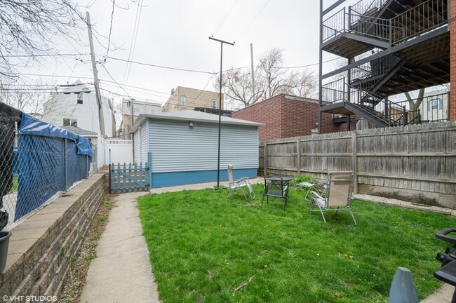 Backyard and Garage - 1854 N Talman Ave