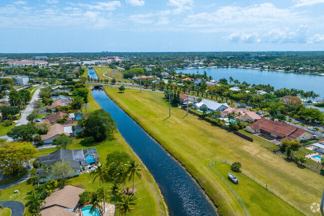 Briar Bay Linear park near Briar Bay Golf course in Kendall.