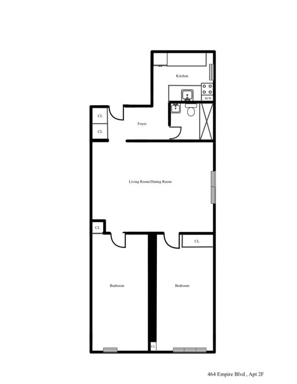 464 Empire Blvd Unit 2, Brooklyn, NY 11225 Room for Rent in Brooklyn, NY