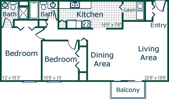 Timber Ridge Apartments – Cedarwood 2nd floor