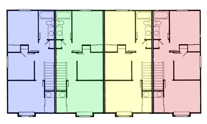 Second Floor - Mountian View Townhomes