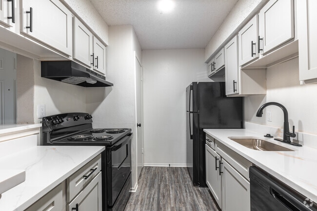 1,5HAB, 1BA - 881 ft² - Cocina - Cimarron Place Apartments