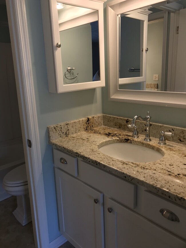 Main bathroom vanity - 5133 Schuylkill St