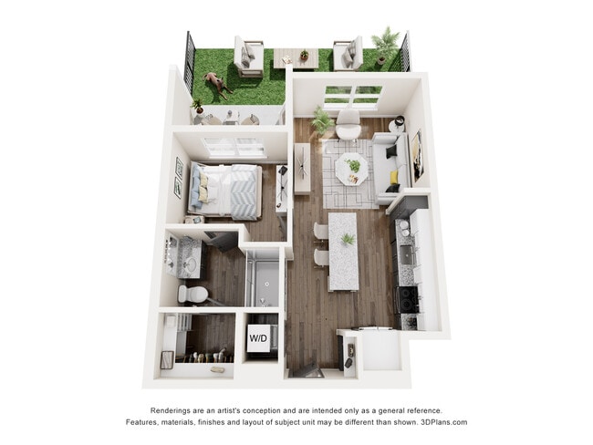 Plano de planta - The Grace at Creekside