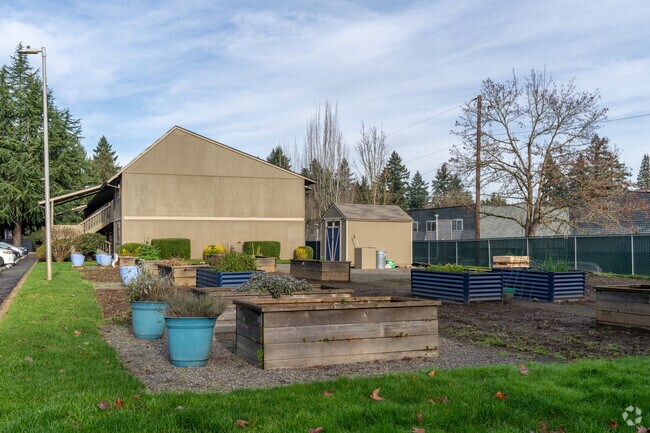 Jardín comunitario - Eagle Pointe Apartments
