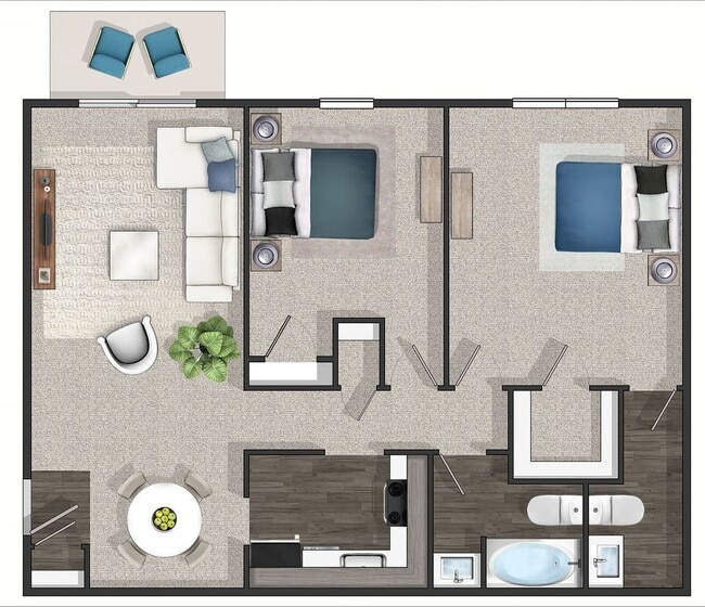 Interior Photo - Barrel Oaks Apartments