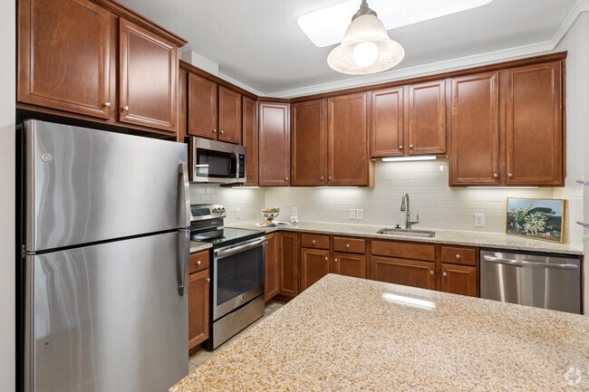 Curtis - 2BR,2BA - 1,246SF - Kitchen - Mill Commons Apartments