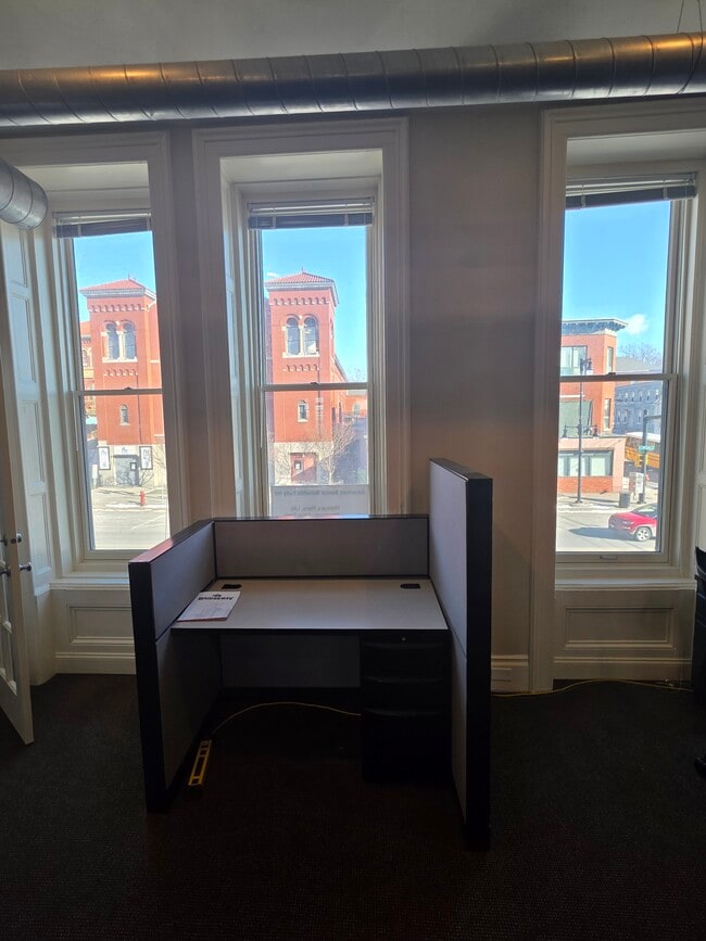 View out of the front windows. - 809A N Salina St