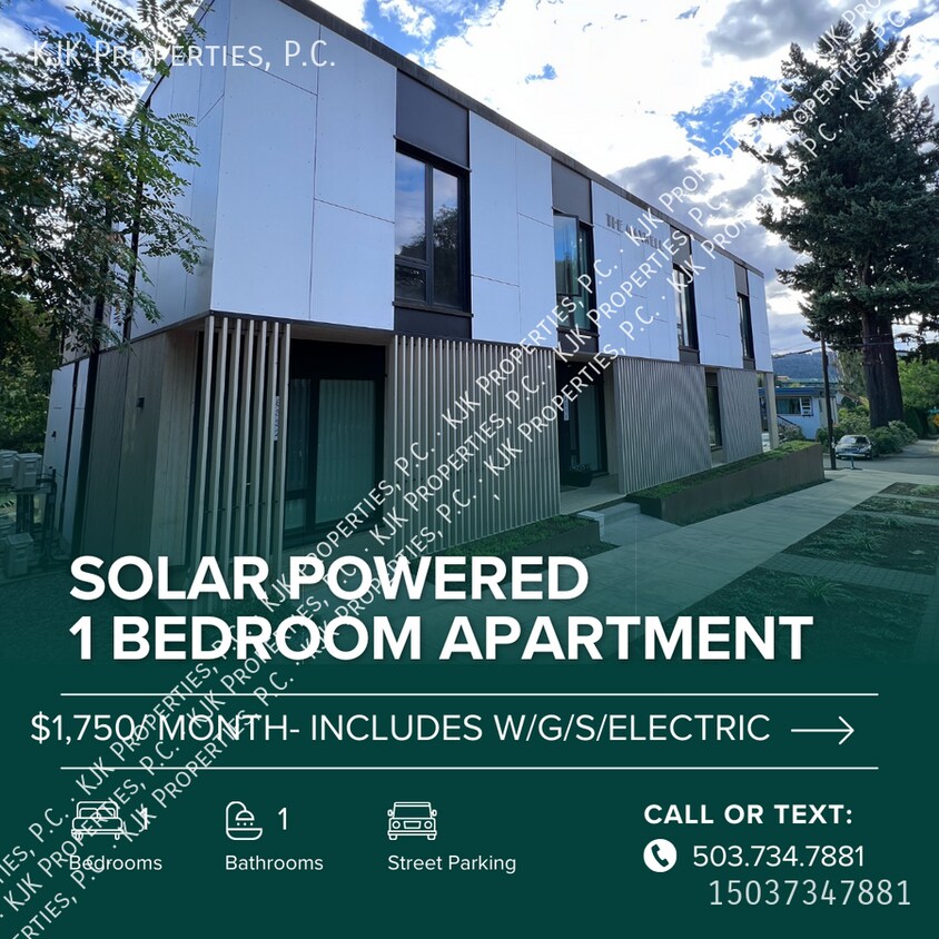 Primary Photo - Solar Powered 1 Bedroom Apartment in Popul...