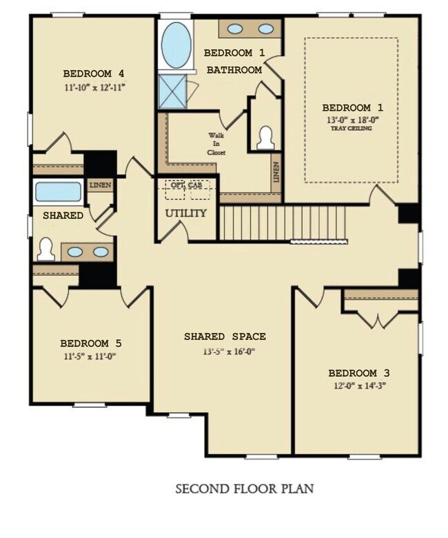 Building Photo - Room in 5 Bedroom Home at Poplar St