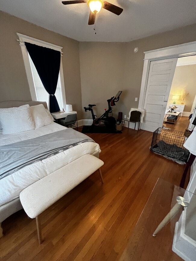 Bedroom w/pocket doors - 1406 3rd St SW
