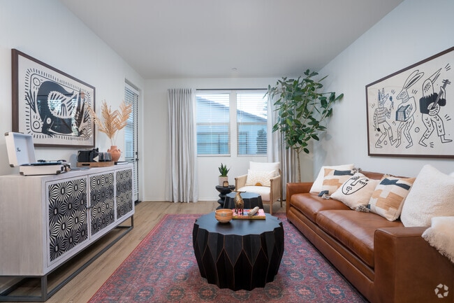 2BR, 2BA - 1,087SF - Living Room - Broadstone Rancho Belago Apartments