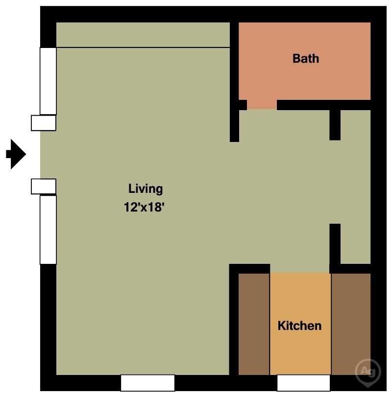 Plano de planta - 1101 Yverdon Dr
