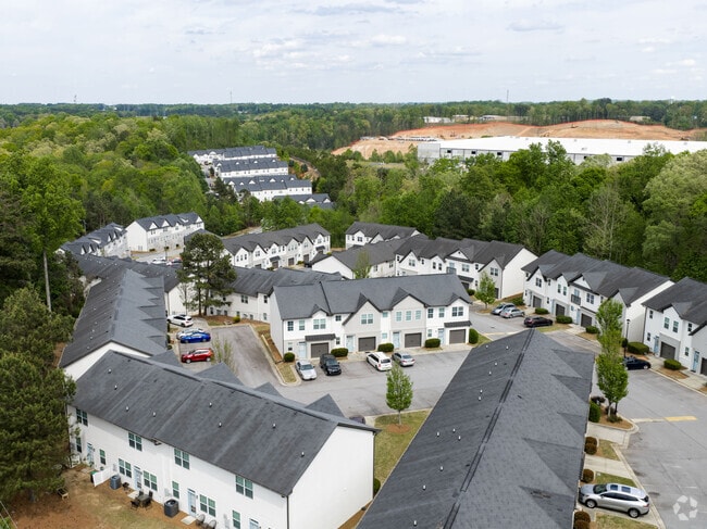 3D Exterior - Overlook at Sugar Hill Townhomes