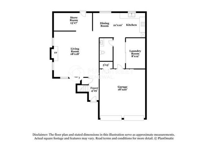 Foto del edificio - 3 Bedroom Pet-Friendly Home in RIVERDALE, GA with Main Street Renewal