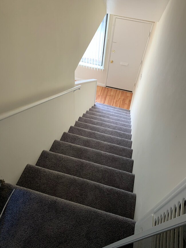 Grey Carpet Stairs - 4413 Ethel Ave