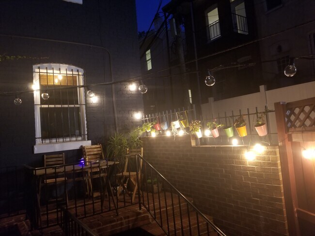 Back yard - 1023 Columbia Rd NW