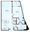 Cornerstone A13 1 Bed 1 Bath