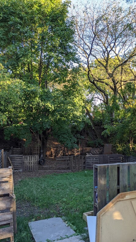 Rear yard with tree swing - 234 Conshohocken Rd