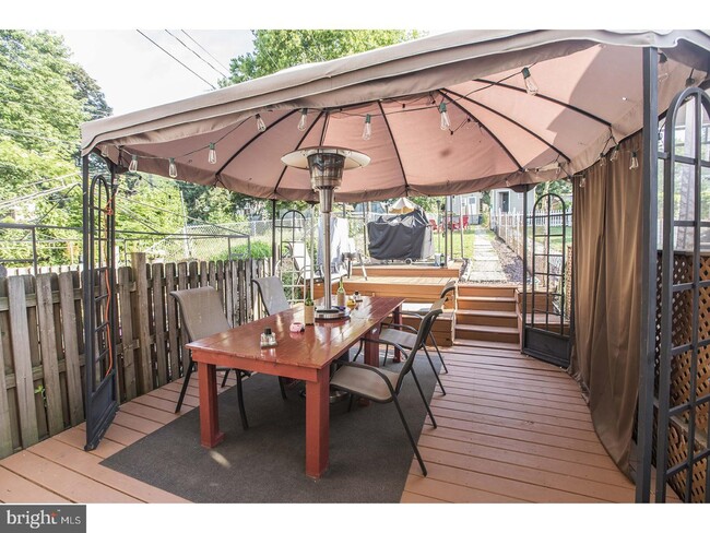 Backyard deck - 34 E Broad St