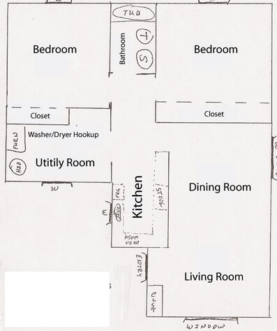 2HAB/1BA - Rebecca Drive