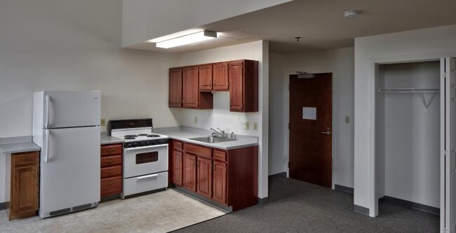 Kitchen - Kibler Senior Apartments 55+