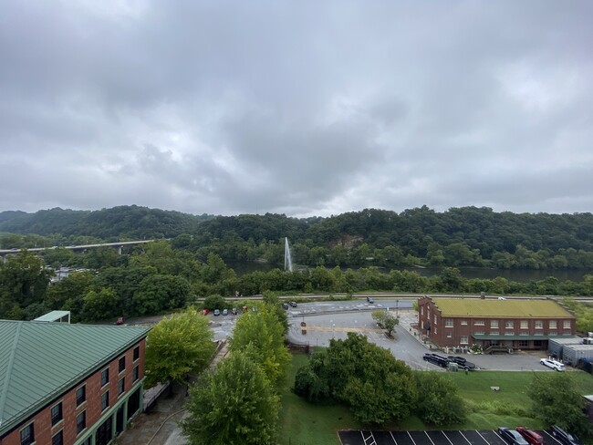 View of James River and downtownfrom apartment - 901 Jefferson St