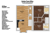 "D" floor plan 2 bedroom 2.5 bathroom - 1304A NE 39th St