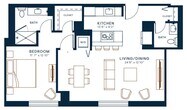 1 Bedroom 2 Bath - Unit 1503