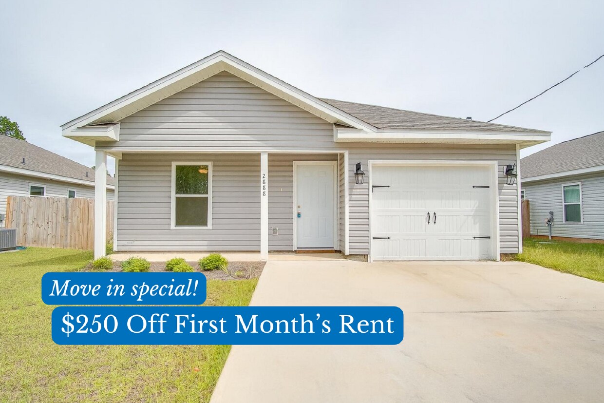 Foto principal - Celebrate the Holidays! Milton Gem – 3BR/2BA with Covered Porches + $250 Off First Month’s Rent!