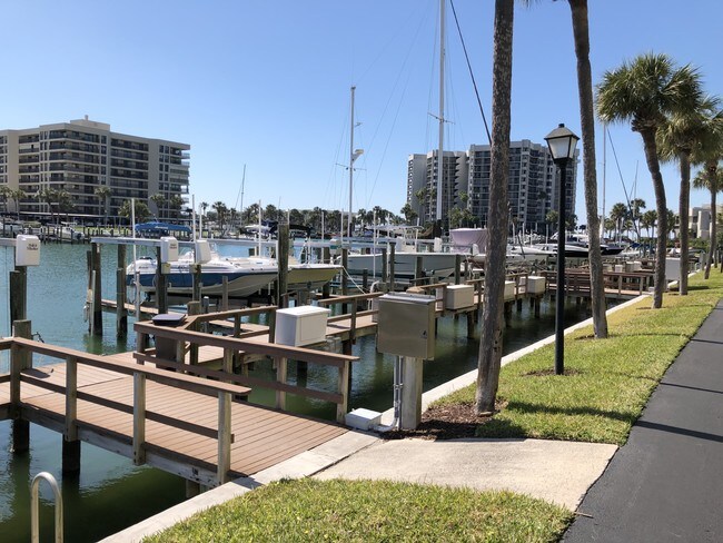 yur backyard boat dock - 1621 Gulf Blvd