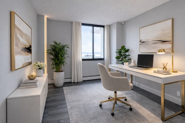 Cozy Den or Office - Riverview Tower Apartments