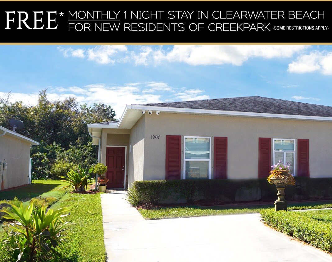 1907 Creek Park Ct, Dunedin, FL 34698 Townhome Rentals in Dunedin FL