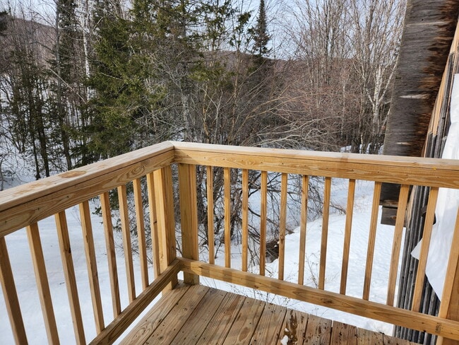 back porch - 246 Stannard Mountain Rd
