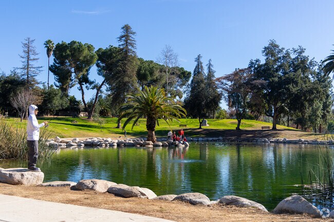 Fishing is one of the many activities to enjoy at Ford Park.