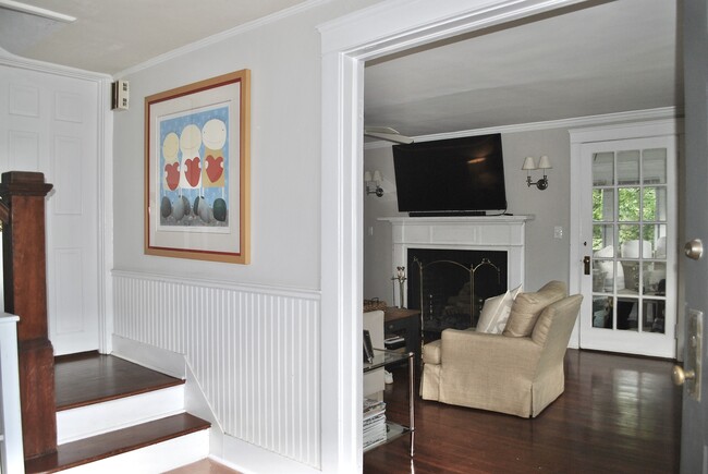 Entry Hall Looking into Livingroom - 408 Riverside Ave