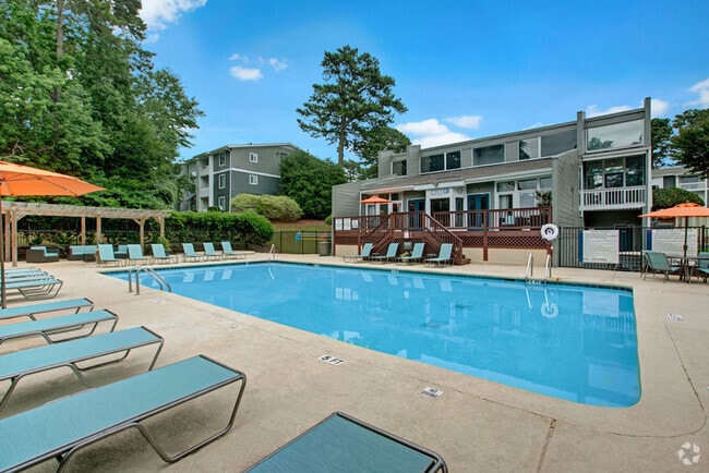 Resort-style Swimming Pool and Deck - Lacota Apartments