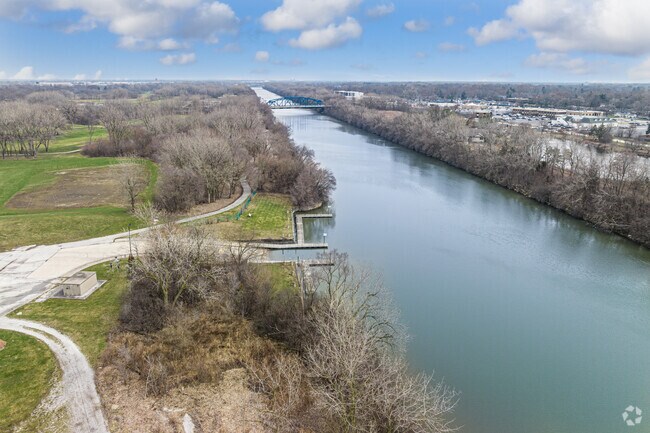 Worth gives residents easy access to the water with a boat launch and waterfront trail.