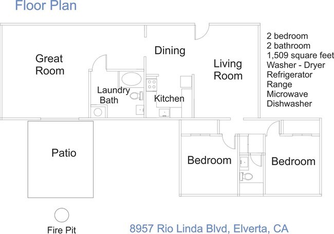 Foto del edificio - Nice two bedroom two bath home away from t...
