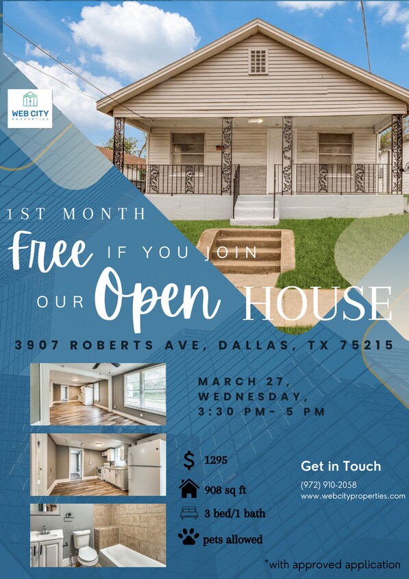 3907 Roberts Ave, Dallas, TX 75215 House Rental in Dallas, TX