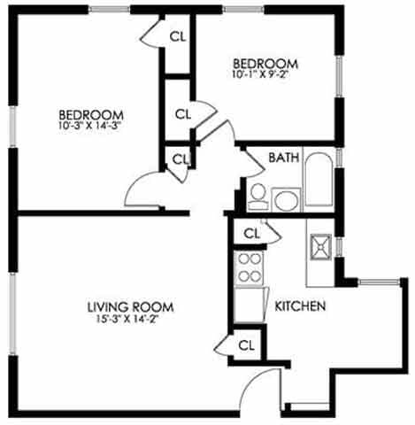 Fairhill Gardens – 2 Bedroom