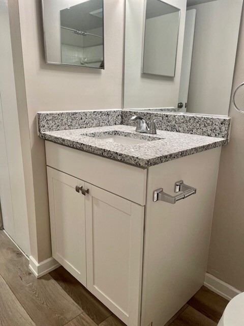 Bathroom Counter (Renovated) - Hidden Valley Club