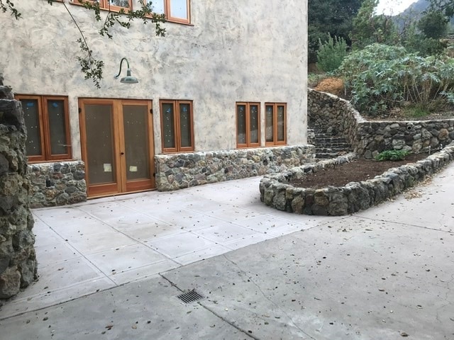 Patio & front door - 32063 Lobo Canyon Rd