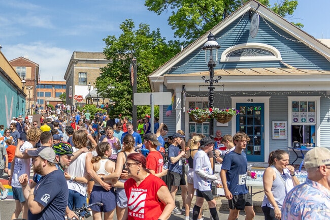 In Doylestown, residents show up to compete and have fun at the annual 5K Race.