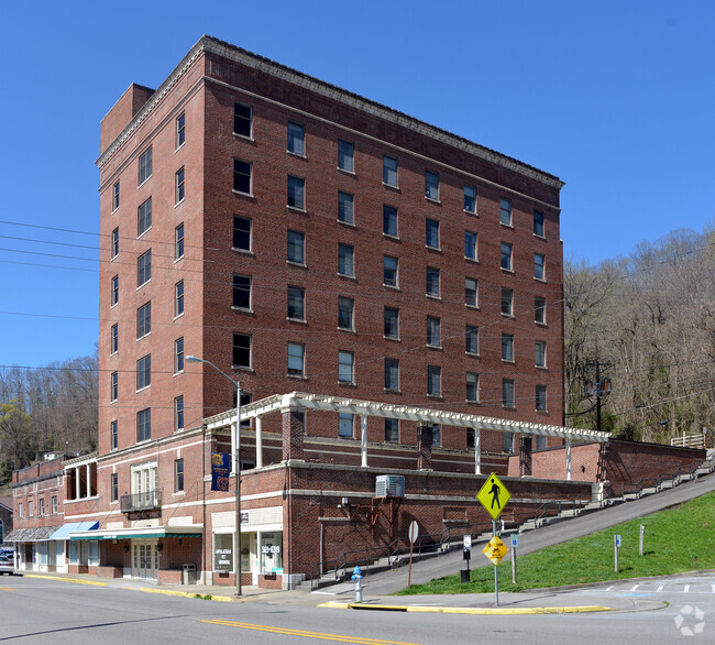 View from the east - Appalachian Towers