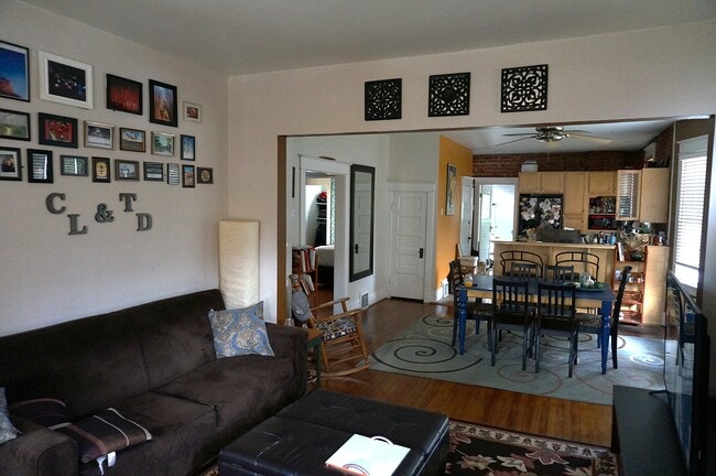 Living Room/Dining Room - 2844 N Marion St