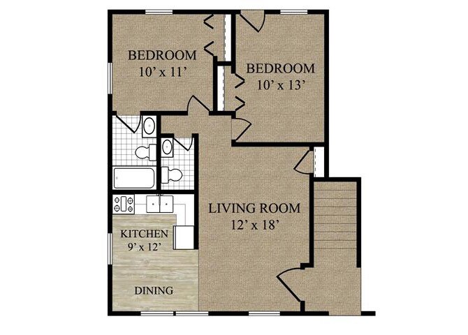 Winthrop Terrace - Bowling Green – 2 Bed 2 Bath